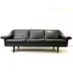 1960s Danish Leather Sofa Designed by Aage Christiansen - 3604970