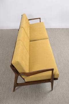 1960s Danish Sectional Sofa Teak Craftsmanship Meets Mid Century Elegance - 3480467