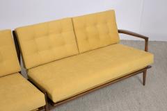 1960s Danish Sectional Sofa Teak Craftsmanship Meets Mid Century Elegance - 3480468