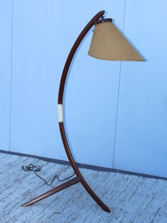 1960s Danish Teak Mid Century Modern Tripod Floor Lamp - 2488191