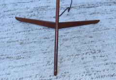 1960s Danish Teak Mid Century Modern Tripod Floor Lamp - 2488193