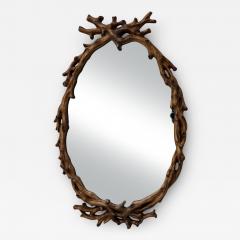 1960s Francisco Hurtado Wall Mirror From Spain With Branch Motif - 3281670