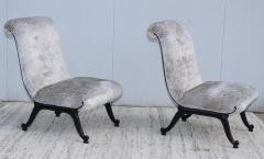1960s French Slipper Chairs - 1501691