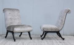 1960s French Slipper Chairs - 1501699