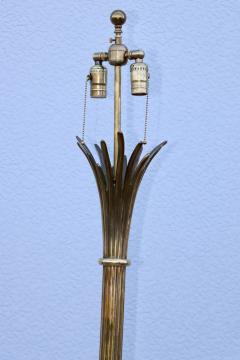 1960s French Solid Brass Tripod Floor Lamp - 3605578