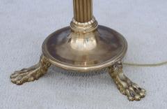 1960s French Solid Brass Tripod Floor Lamp - 3605585