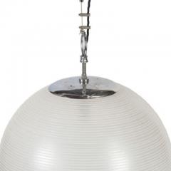 1960s Glass Globe Hanging Light - 3632593