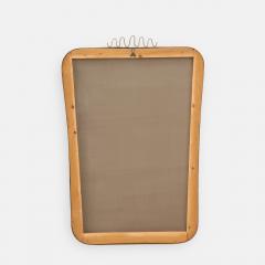 1960s Italian Modernist Brass Wall Mirror - 2718839