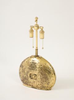 1960s Italian Polished Bronze Table lamp - 4719604