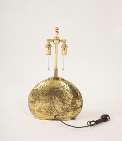 1960s Italian Polished Bronze Table lamp - 4719606