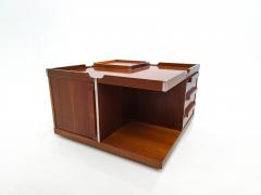 1960s Italian Square Storage Coffee Table - 2508007