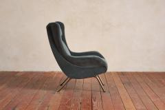 1960s Italian Wingback Armchairs - 4607441