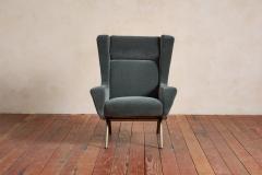 1960s Italian Wingback Armchairs - 4607442