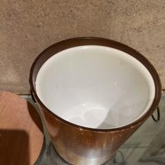 1960s KMC Barware Vintage Wood Ice Bucket Japan - 3393303