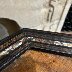 1960s Lovely Moroccan Side Table Hexagon Marquetry with Detailed Abalone Inlay - 3045746