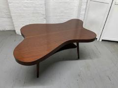 1960s Mahagony Organic Shaped Coffee Table - 3914712