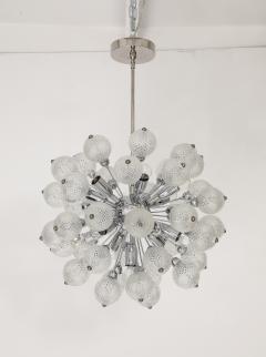 1960s Mid Century Glass Ball Sputnik Chandelier - 3756501