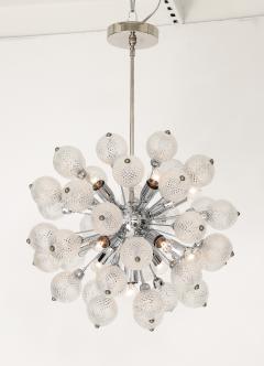 1960s Mid Century Glass Ball Sputnik Chandelier - 3756502