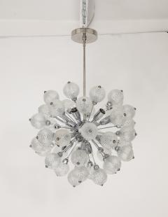 1960s Mid Century Glass Ball Sputnik Chandelier - 3756504