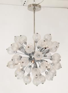 1960s Mid Century Glass Ball Sputnik Chandelier - 3756505