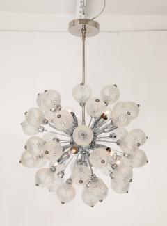 1960s Mid Century Glass Ball Sputnik Chandelier - 3756506