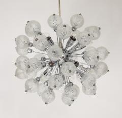 1960s Mid Century Glass Ball Sputnik Chandelier - 3756507