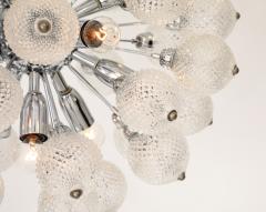 1960s Mid Century Glass Ball Sputnik Chandelier - 3756508