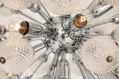 1960s Mid Century Glass Ball Sputnik Chandelier - 3756511