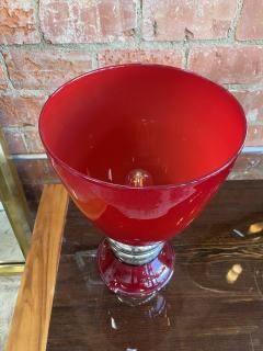 1960s Mid Century Italian Red Table Lamp - 2435096