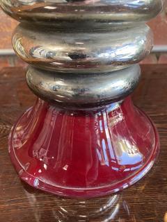 1960s Mid Century Italian Red Table Lamp - 2435097