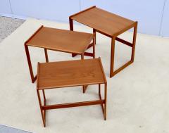 1960s Mid Century Modern Danish Teak Nesting Tables - 4111860