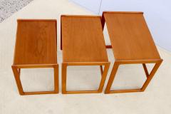 1960s Mid Century Modern Danish Teak Nesting Tables - 4111864