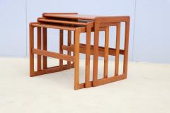 1960s Mid Century Modern Danish Teak Nesting Tables - 4111866