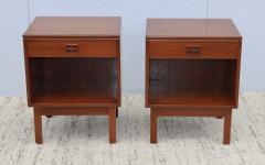 1960s Mid Century Modern Danish Teak Night Stands - 2998938