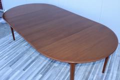 1960s Mid Century Modern Danish Teak Round Table With Two Leaves - 2410404