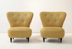 1960s Modernist French Slipper Chairs - 4124968