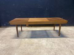 1960s Modernist Slatted Adjustable Bench - 4456252