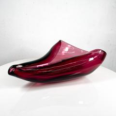 1960s Murano Sommerso Bowl Art Glass Organic Modernist Design Italy - 3105264