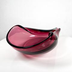 1960s Murano Sommerso Bowl Art Glass Organic Modernist Design Italy - 3105268