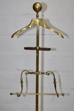 1960s Patinated Brass Valet Stand - 3449756