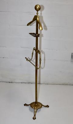 1960s Patinated Brass Valet Stand - 3449760