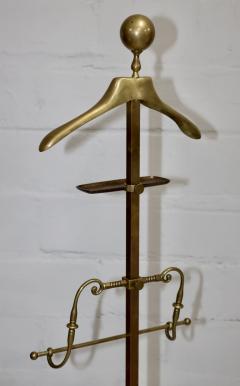 1960s Patinated Brass Valet Stand - 3449761