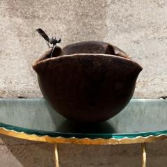 1960s Primitive Art Patinated Wood Carved Bowl Turkana Kenya - 3311744