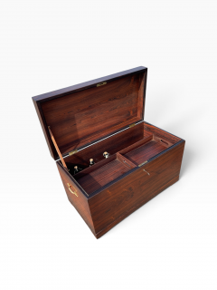 1960s Rosewood Danish trunk bar - 4798855