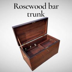 1960s Rosewood Danish trunk bar - 4798863