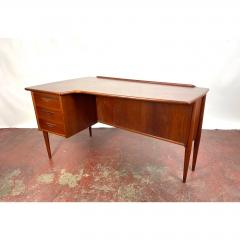 1960s Scandinavian Goran Strand Teak Desk - 1753979