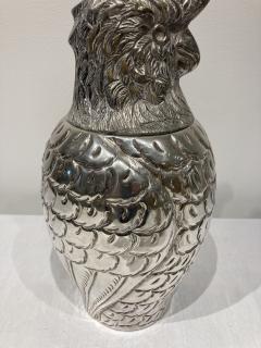 1960s Silver plated Ice Bucket forming a Parrot  - 2555617