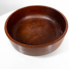 1960s Solid Teak Wood Bowl Style of Dansk designs Denmark - 3134070