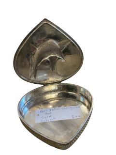 1960s Sterling silver Italian decorative box by Jingy - 4590911