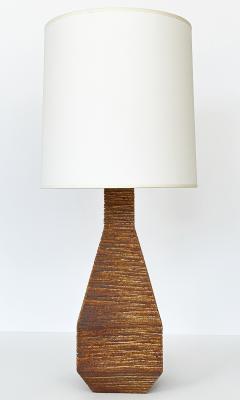 1960s Textured Ceramic Table Lamp - 3016064